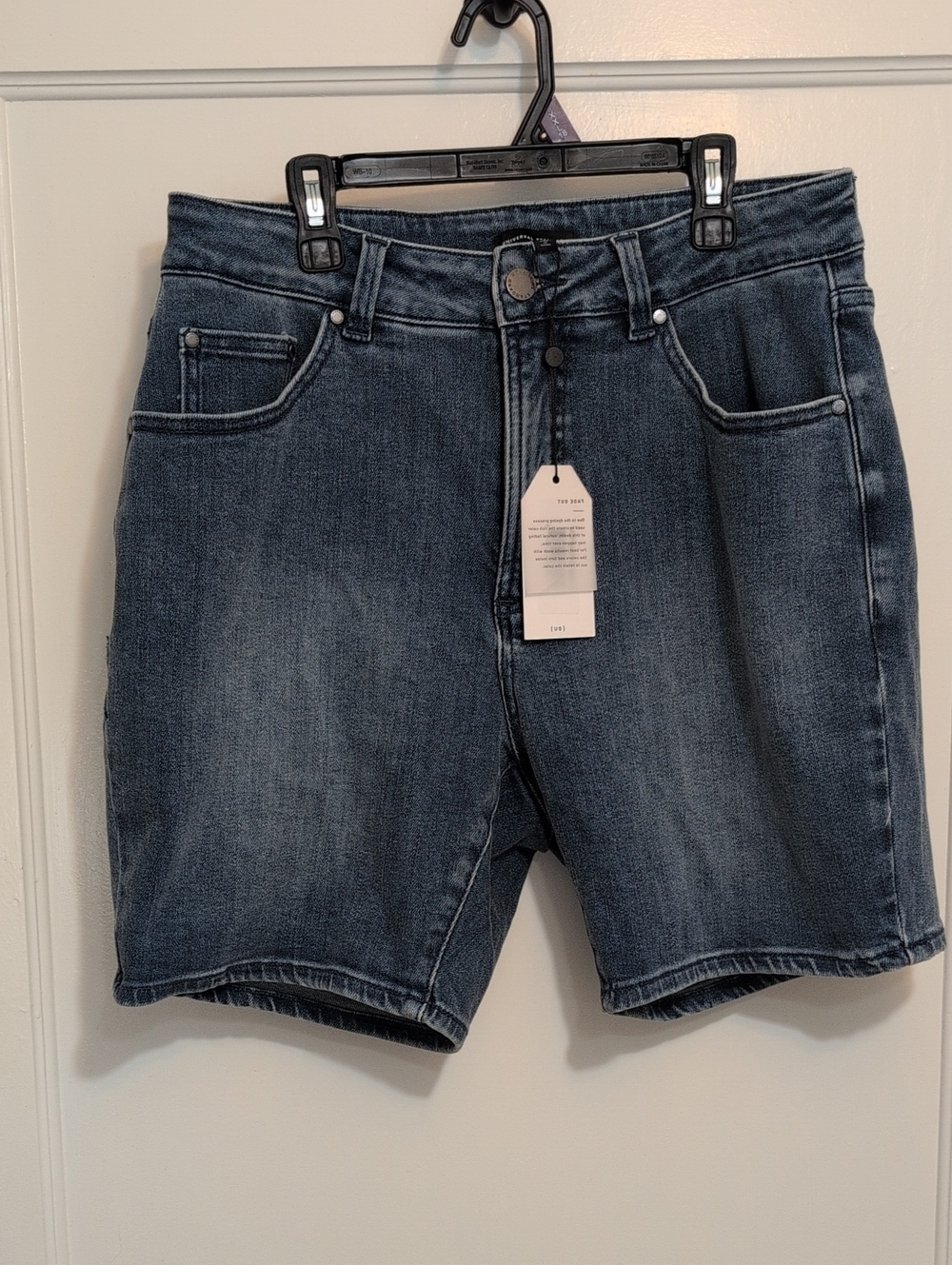 Medium Wash Denim Shorts Universal Standard Size 12